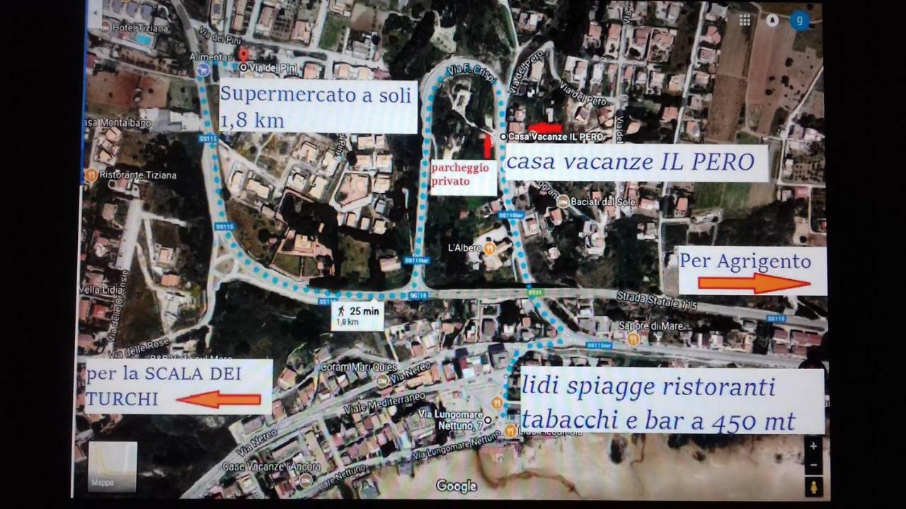 فيلا La Scala Del Sole بورتو إمبيدوكْلي المظهر الخارجي الصورة